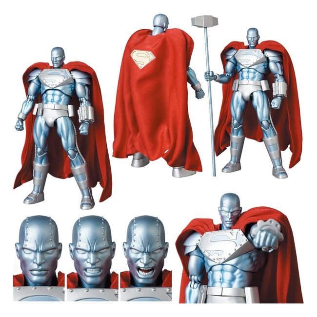 Return of Superman MAFEX Actionfigur Stahl 17 cm (Neuauflage)