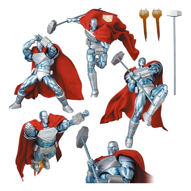 Return of Superman MAFEX Actionfigur Stahl 17 cm (Neuauflage)