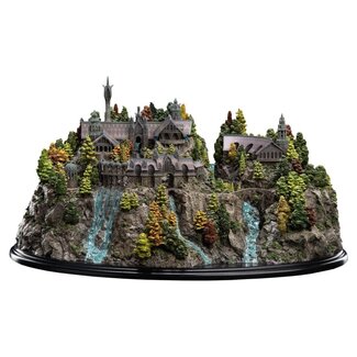 Weta Workshop Der Herr der Ringe Miniatur-Umgebung Bruchtal 28 cm
