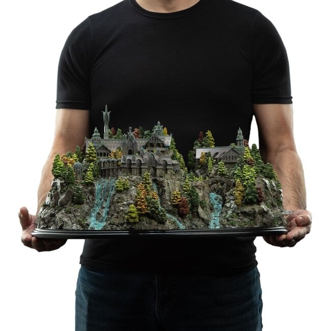 Der Herr der Ringe Miniatur-Umgebung Bruchtal 28 cm
