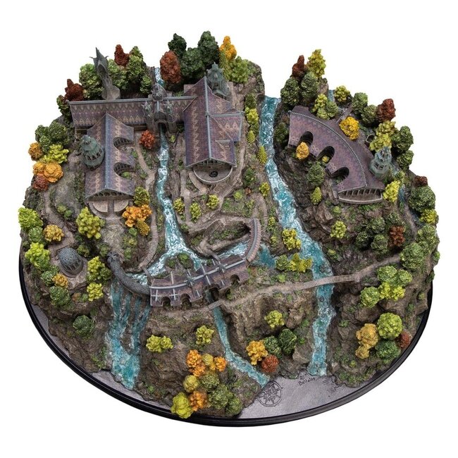 Der Herr der Ringe Miniatur-Umgebung Bruchtal 28 cm