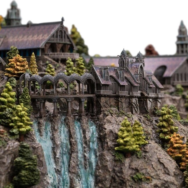 Der Herr der Ringe Miniatur-Umgebung Bruchtal 28 cm