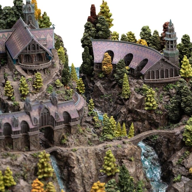 Der Herr der Ringe Miniatur-Umgebung Bruchtal 28 cm