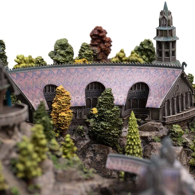 Der Herr der Ringe Miniatur-Umgebung Bruchtal 28 cm