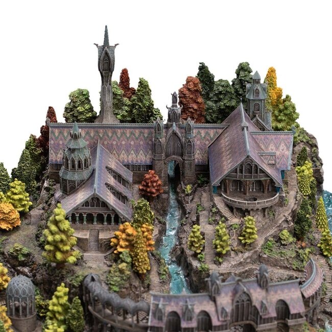 Der Herr der Ringe Miniatur-Umgebung Bruchtal 28 cm