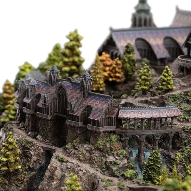 Der Herr der Ringe Miniatur-Umgebung Bruchtal 28 cm