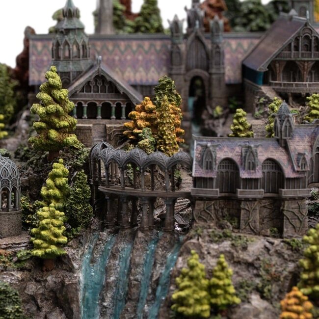 Der Herr der Ringe Miniatur-Umgebung Bruchtal 28 cm