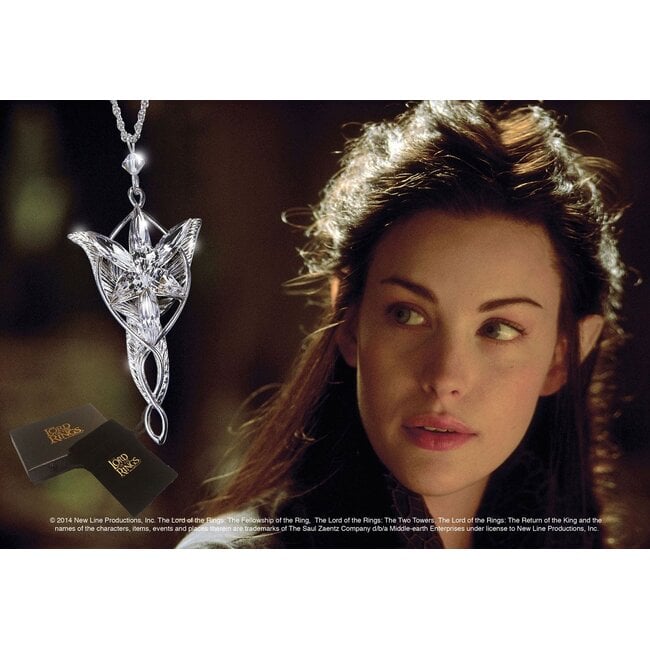 Lord of the Rings Pendant Arwen´s Evenstar (silver plated)