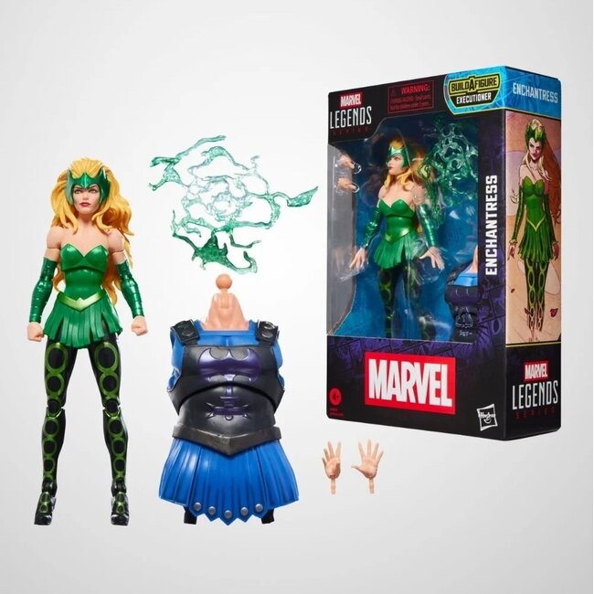 Marvel Legends Actionfigur Enchantress (BAF: Executioner) 15 cm