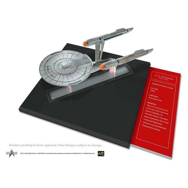 Star Trek Die-Cast-Modell USS Enterprise NCC-1701 (Strange New Worlds) 10 cm