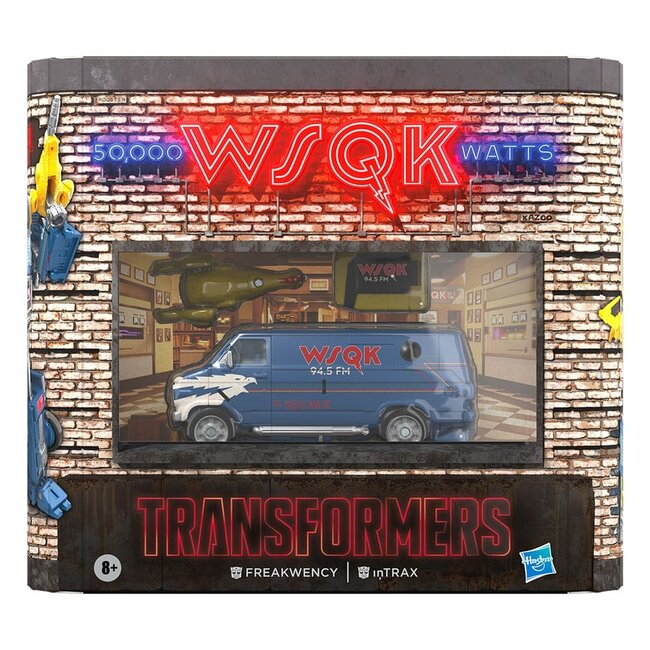 Stranger Things x Transformers Actionfiguren-Doppelpack Freakwency & 8-Trax 15 cm