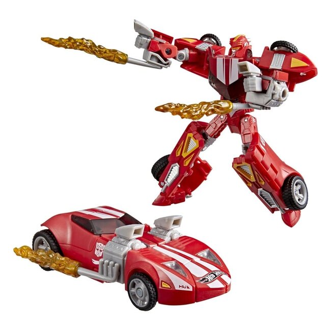 Transformers Collaborative Hot Wheels x Transformers Deluxe Class Actionfigur Twin Mill 13 cm