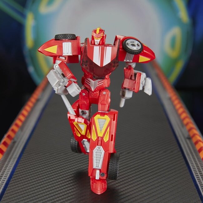 Transformers Collaborative Hot Wheels x Transformers Deluxe Class Actionfigur Twin Mill 13 cm