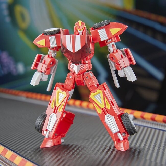 Transformers Collaborative Hot Wheels x Transformers Deluxe Class Actionfigur Twin Mill 13 cm