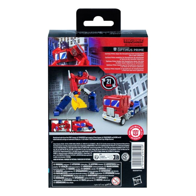 Transformers: Devastation Studio Series Deluxe-Actionfigur Optimus Prime 11 cm