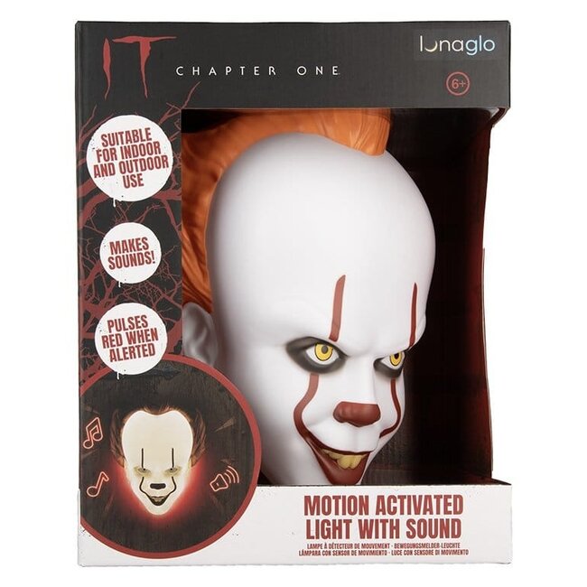 Es Licht Pennywise Maske Bewegungssensor 25 cm