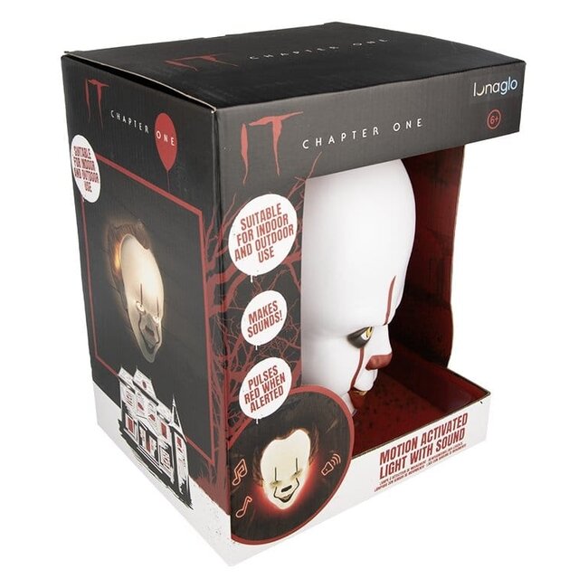 Es Licht Pennywise Maske Bewegungssensor 25 cm
