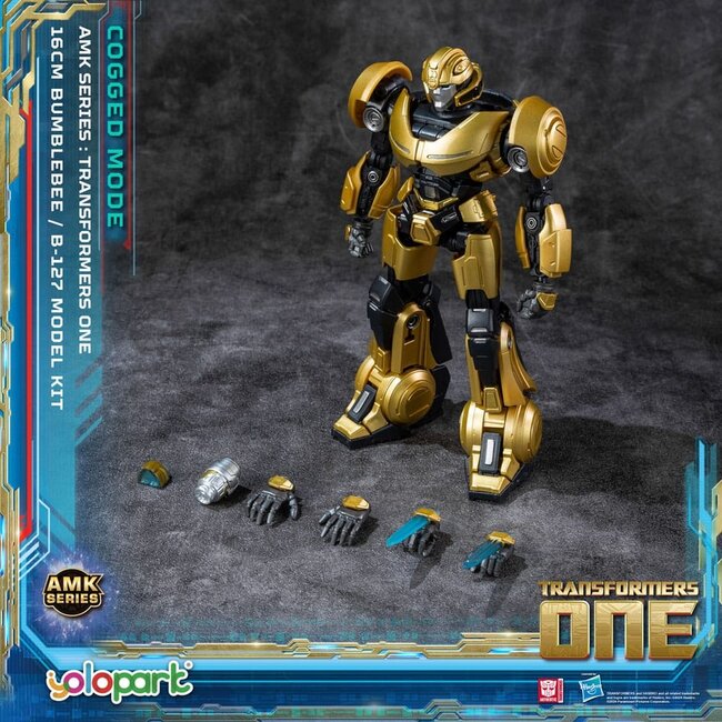 Transformers 8 AMK Serie Plastikmodellbausatz B-127 20 cm