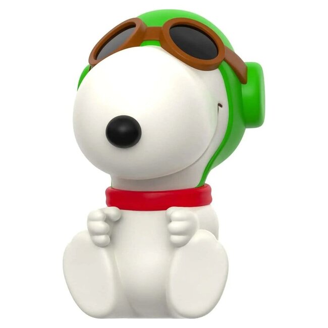Vintage Peanuts Fun! Fun! Mini Figure Snoopy (Green Hat Flying Ace)