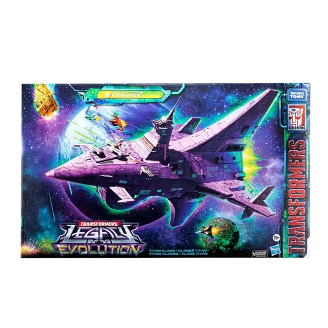 Transformers Generations Legacy Evolution Titan Class Actionfigur Decepticon Nemesis 60 cm