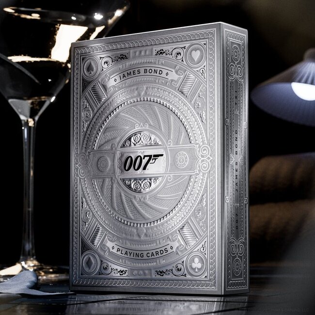 James Bond Spielkarten Silberne Edition