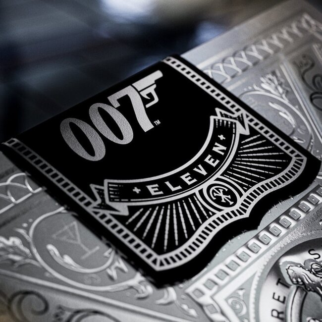 James Bond Spielkarten Silberne Edition