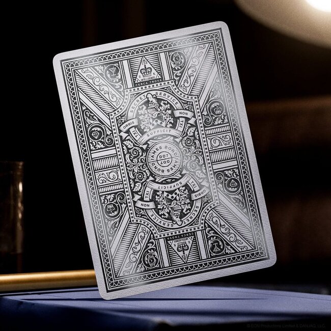 James Bond Spielkarten Silberne Edition