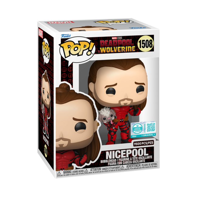 Deadpool POP! Marvel Vinyl Figure Nicepool Exlcusive Edition 9 cm