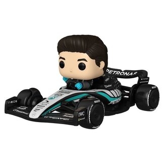 Funko Formula 1 POP! Rides Super Deluxe Vinyl Figure Mercedes Benz - George Russell 15 cm