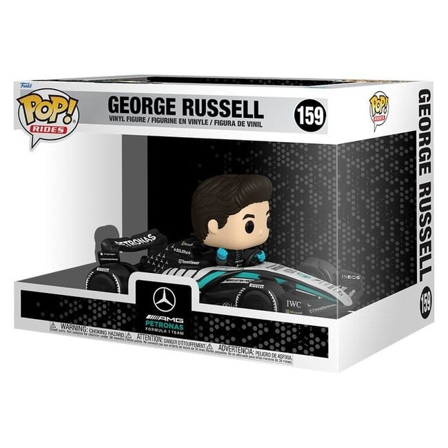 Formula 1 POP! Rides Super Deluxe Vinyl Figure Mercedes Benz - George Russell 15 cm