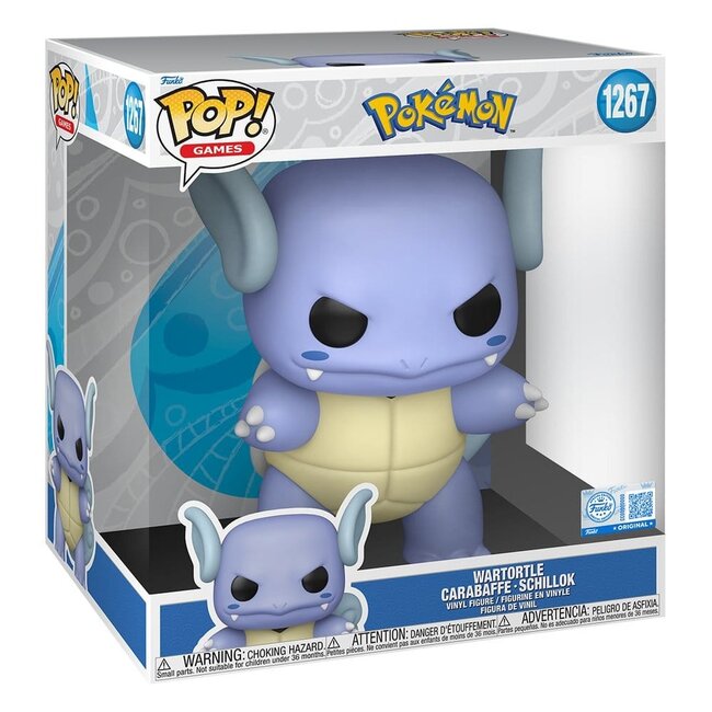 Pokemon Super Sized Jumbo POP! Vinyl Figure Wartortle 25 cm