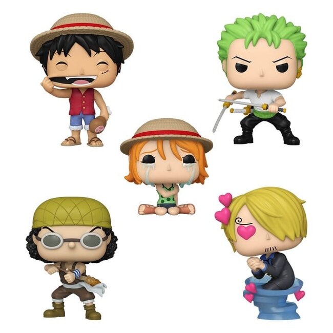 One Piece POP! Vinyl Figure 5-Pack Black Friday Bundle 9 cm