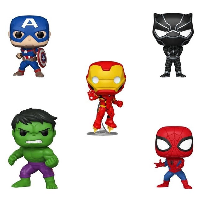 Marvel POP! Vinylfiguren-5er-Pack (9 cm)