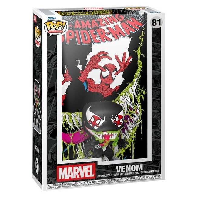 Marvel POP! Comic Covers Vinyl Figure Amazing Spider-Man #346 (Venom) 9 cm