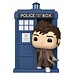 Funko Doctor Who POP! Rides Deluxe Vinyl Zehnter Doktor mit TARDIS 9 cm