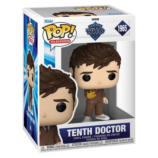 Doctor Who POP! Fernseh-Vinylfigur Zehnter Doktor 9 cm