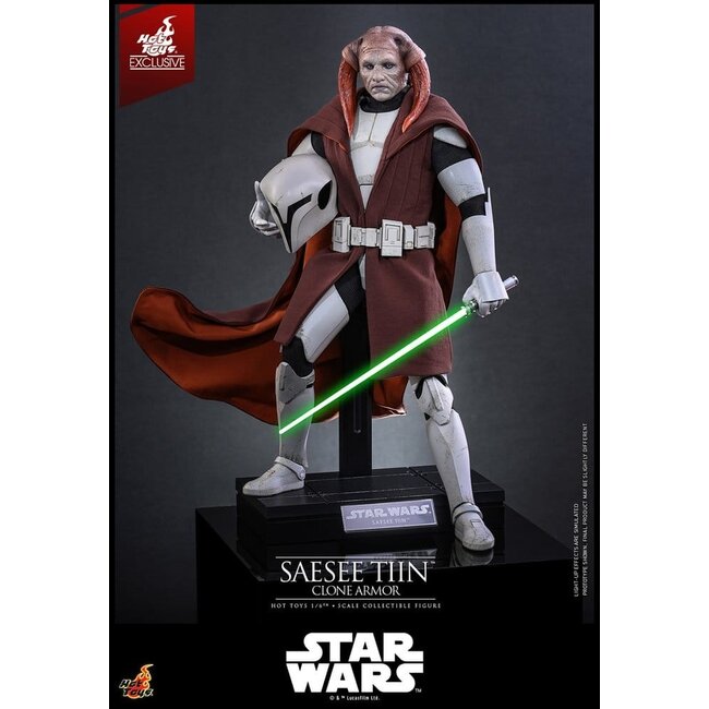 Star Wars: The Clone Wars Television Masterpiece Action Figure 1/6 Saesee Tiin (Clone Armor) (Hot Toys Exclusive) 32 cm