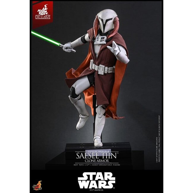 Star Wars: The Clone Wars Television Masterpiece Action Figure 1/6 Saesee Tiin (Clone Armor) (Hot Toys Exclusive) 32 cm