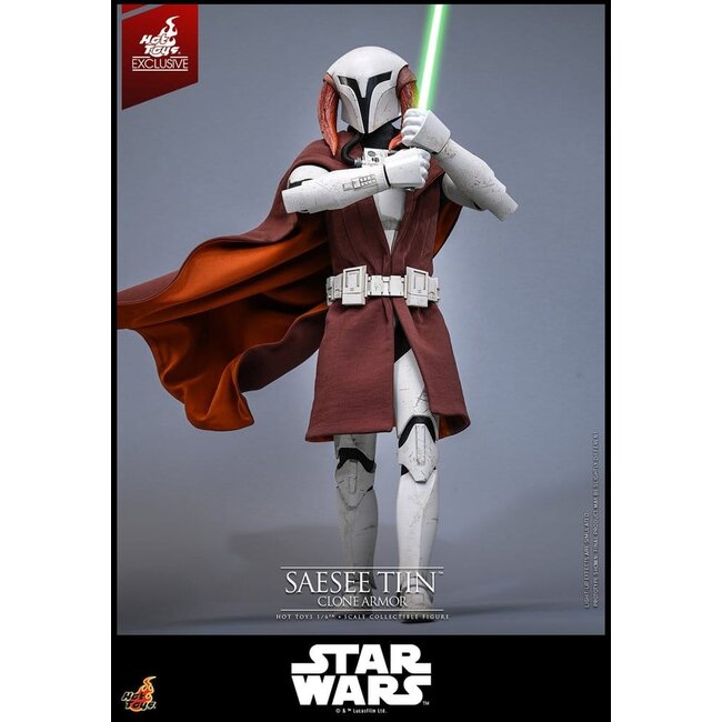 Star Wars: The Clone Wars Television Masterpiece Action Figure 1/6 Saesee Tiin (Clone Armor) (Hot Toys Exclusive) 32 cm