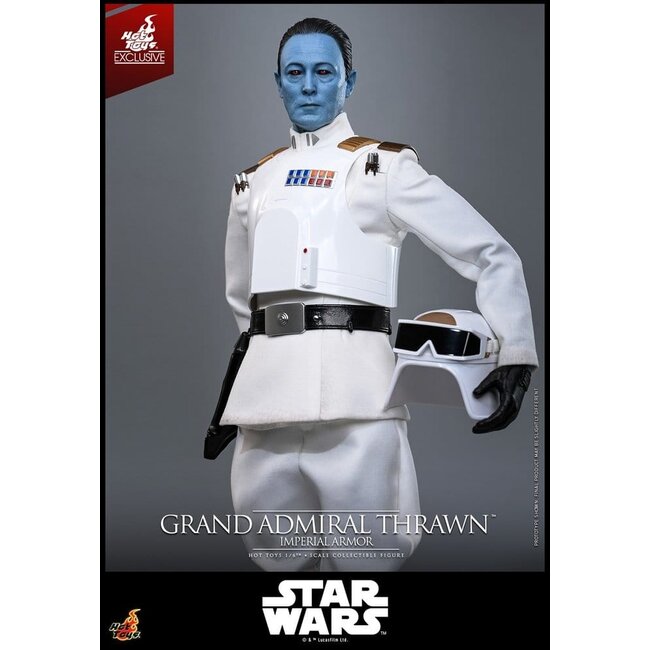 Star Wars: Rebels Television Masterpiece Action Figure 1/6 Grand Admiral Thrawn (Imperial Armor) Hot Toys Exclusive 32 cm
