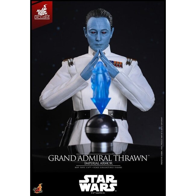 Star Wars: Rebels Television Masterpiece Actionfigur 1/6 Großadmiral Thrawn (Imperiale Rüstung) Hot Toys Exklusiv 32 cm
