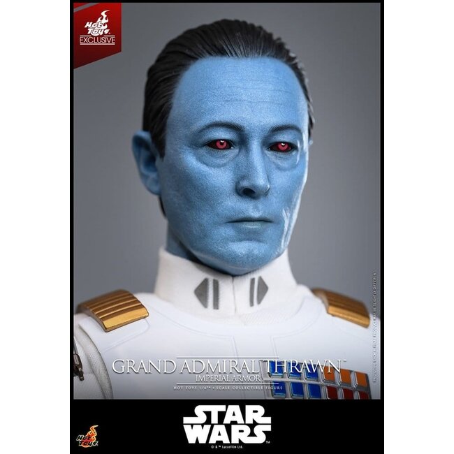 Star Wars: Rebels Television Masterpiece Actionfigur 1/6 Großadmiral Thrawn (Imperiale Rüstung) Hot Toys Exklusiv 32 cm