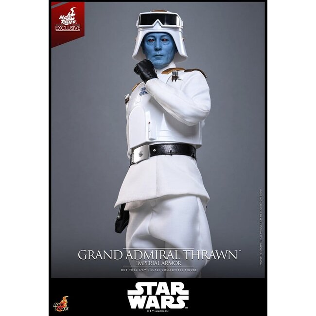 Star Wars: Rebels Television Masterpiece Action Figure 1/6 Grand Admiral Thrawn (Imperial Armor) Hot Toys Exclusive 32 cm