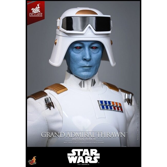 Star Wars: Rebels Television Masterpiece Action Figure 1/6 Grand Admiral Thrawn (Imperial Armor) Hot Toys Exclusive 32 cm