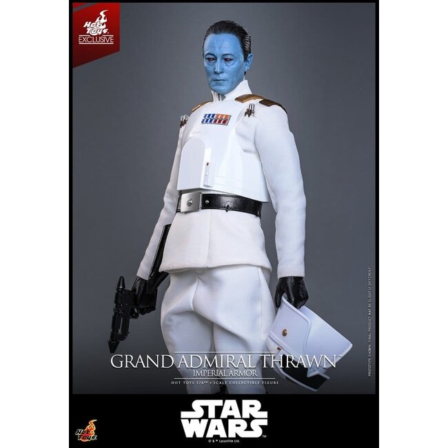Star Wars: Rebels Television Masterpiece Action Figure 1/6 Grand Admiral Thrawn (Imperial Armor) Hot Toys Exclusive 32 cm