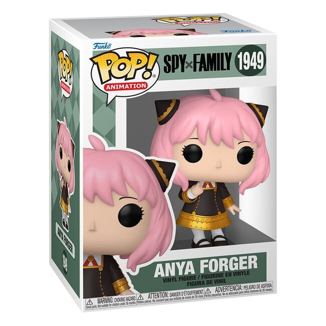 Spy x Family Pop! Animation Vinyl Figur Anya Forger 9 cm