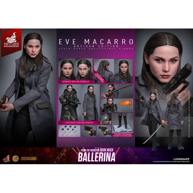Ballerina-Actionfigur 1/6 Eve Macarro (Artisan Edition) Hot Toys Exklusiv 28 cm