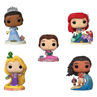 Funko Disney POP! Animation Vinyl Figure 5-Pack Black Friday Disney Princess 9 cm