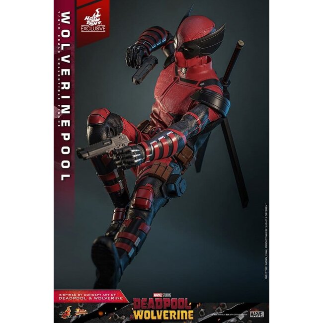 Deadpool & Wolverine Movie Masterpiece Action Figure 1/6 Wolverinepool Hot Toys Exclusive 31 cm