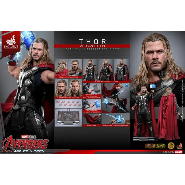 Avengers: Age of Ultron Actionfigur 1/6 Thor (Artisan Edition) 32 cm